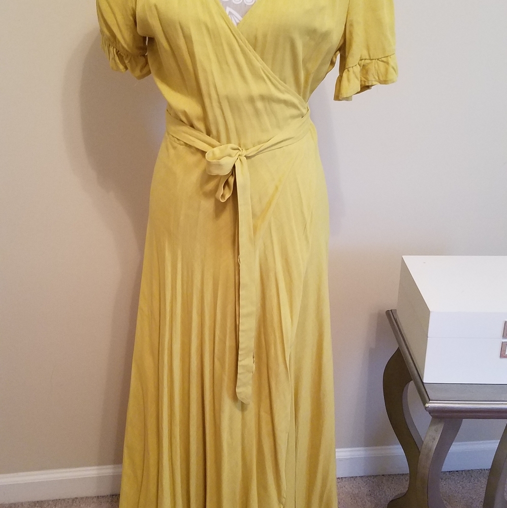 Wrap Around Maxi Dress